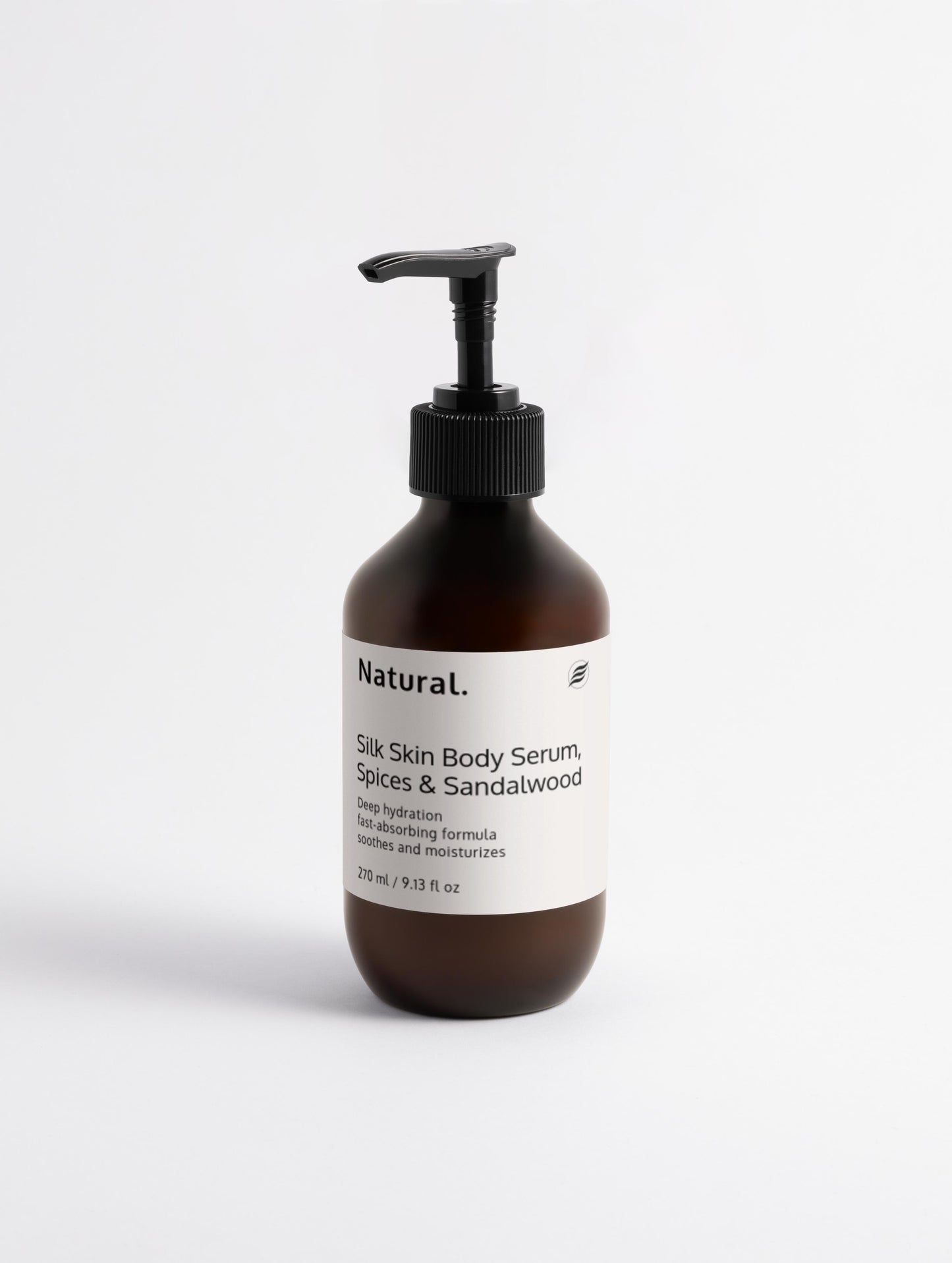 Natural. Silk Skin Body Serum, Spices & Sandalwood