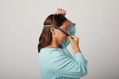 Philips Nasenmaske TM3100 NC Nasenmaske, CPAP Schlaftherapie Maske gegen Schlafapone